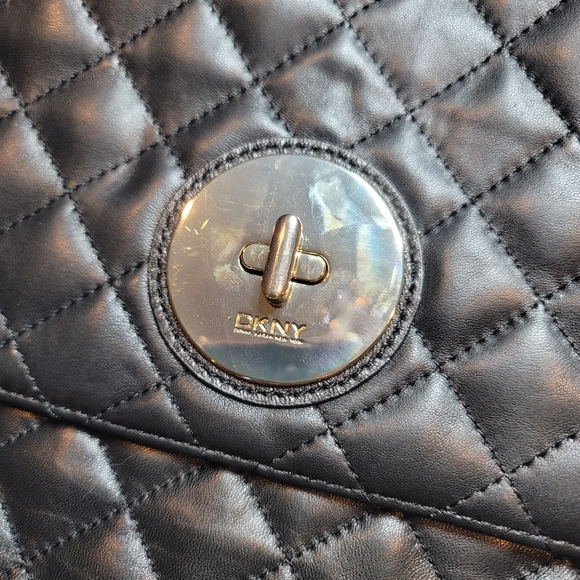 DKNY Nappa leather quilted bag - Picture 3 of 4